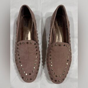 Bleecker & Bond Women's Studded Loafers - Taupe